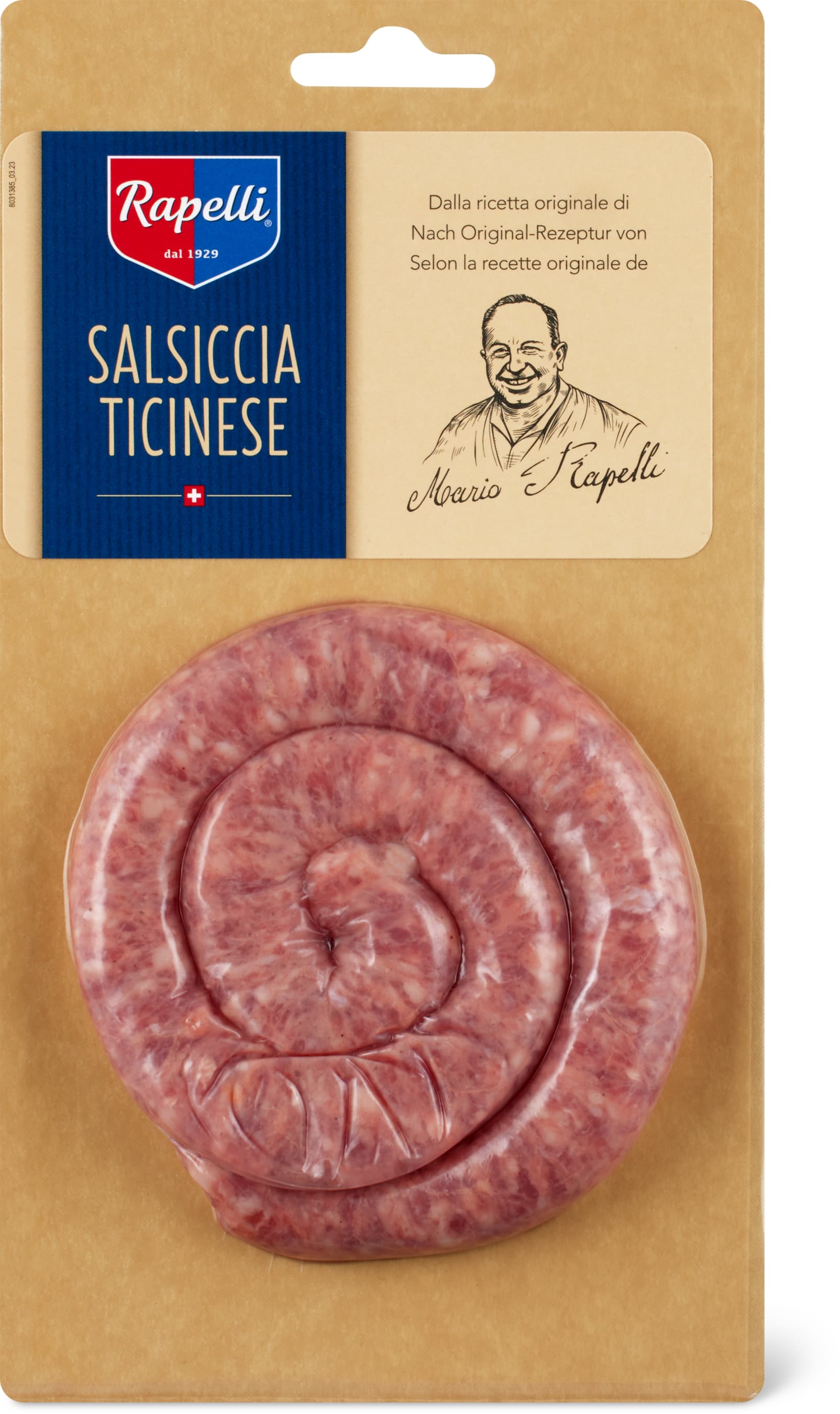 Rapelli Salsiccia Wurst 180g